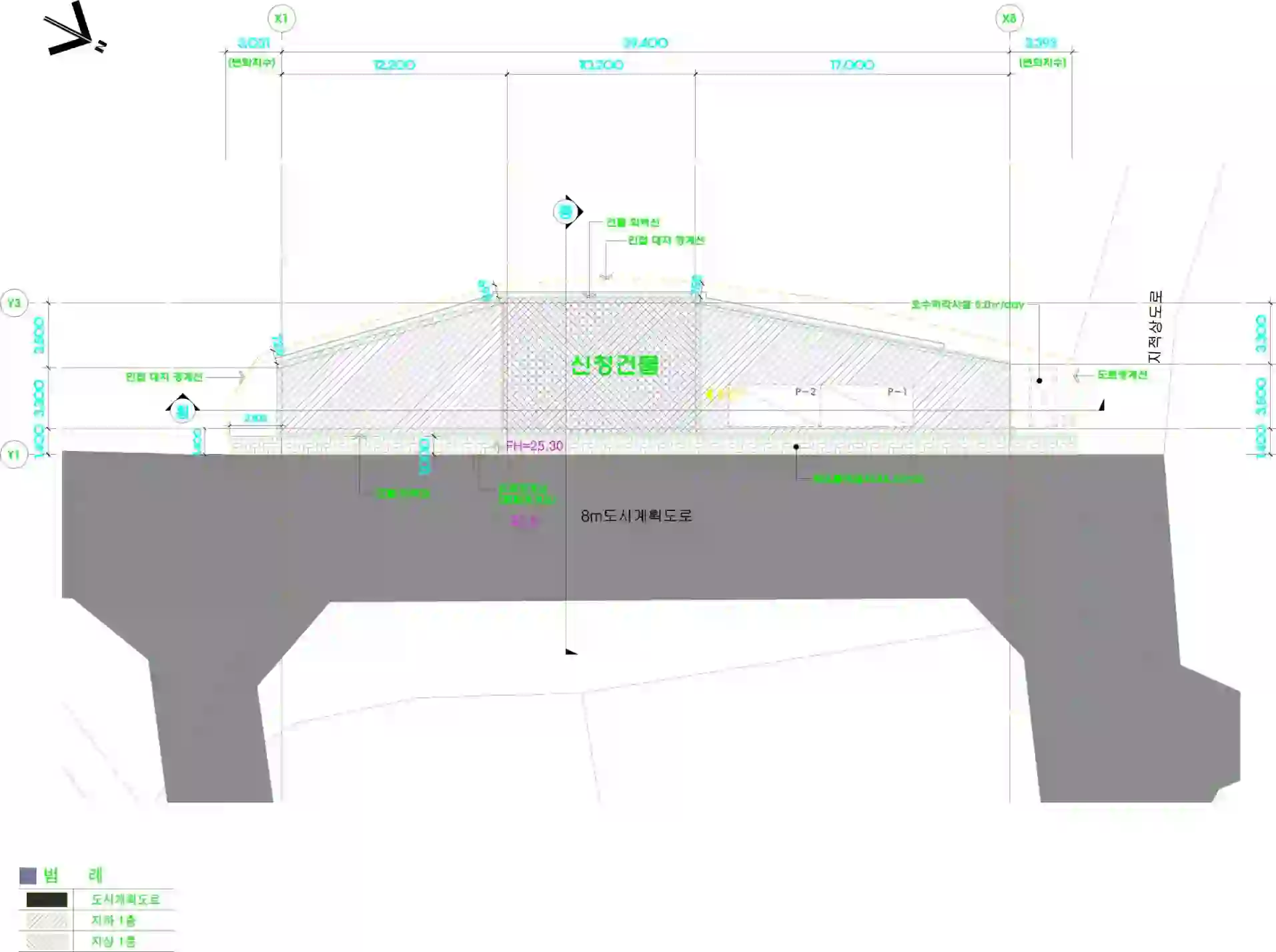군자동 563-2 배치도 이미지